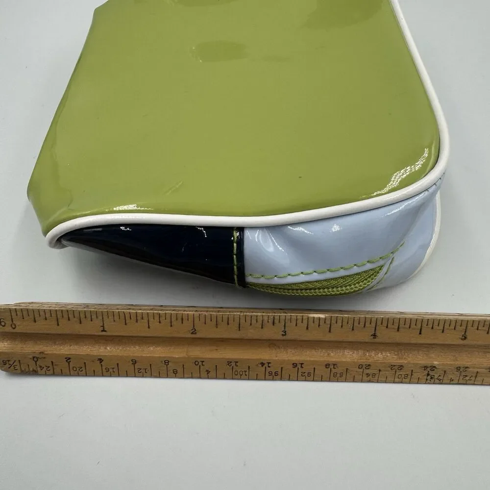 Estee Lauder‎ Color Block Waterproof Make Up Bag set of 2 Blue and Green